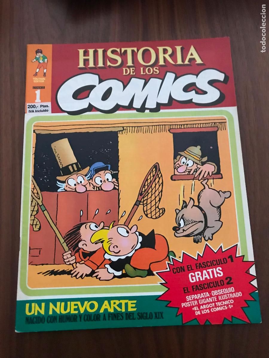 C&oacute;mics: HISTORIA DE LOS COMICS N&ordm; 1 , TOUTAIN EDITOR - Foto 1