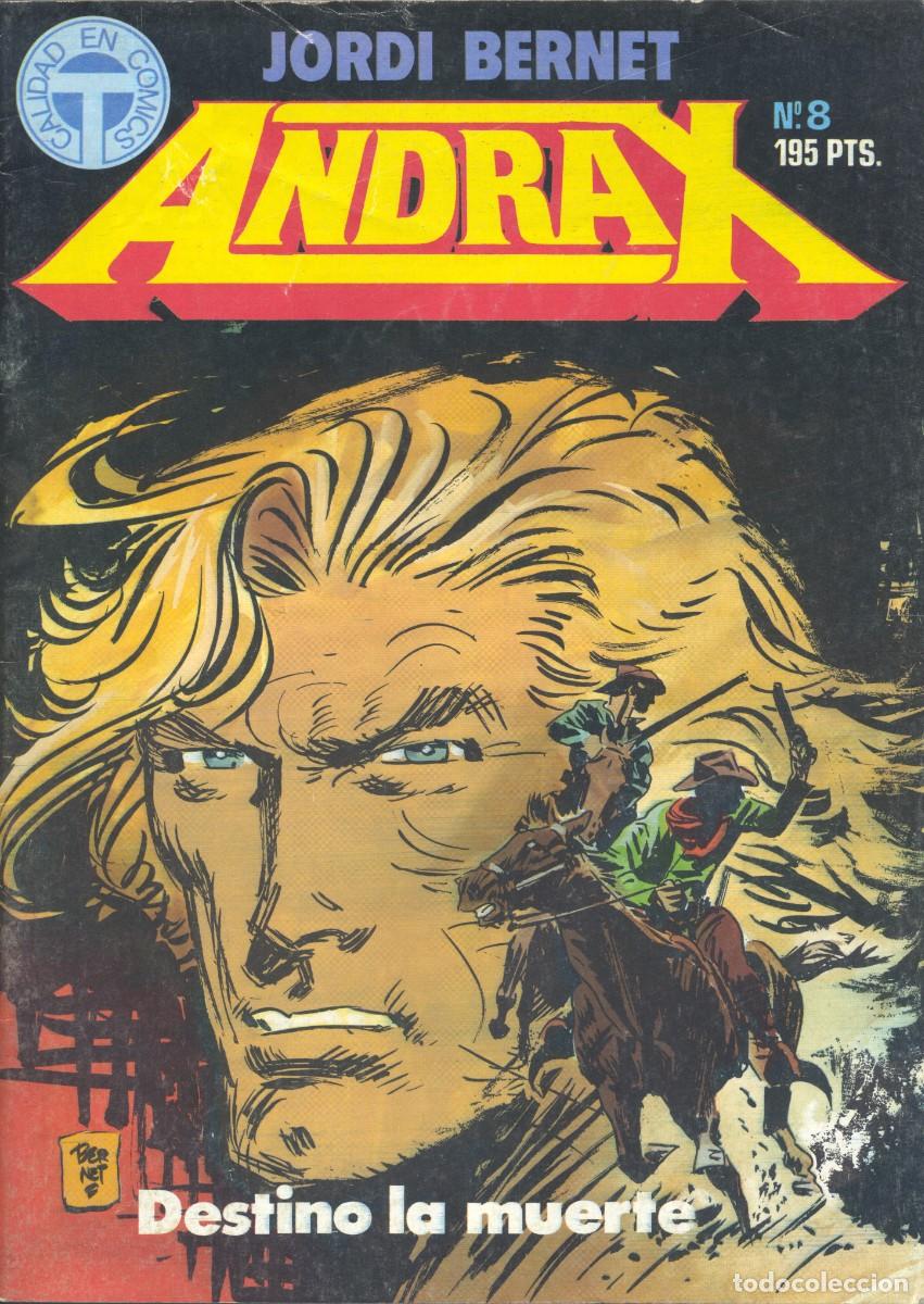 C&oacute;mics: ANDRAX 8. TOUTAIN EDITOR, 1988.Dibujos de Bernet - Foto 1