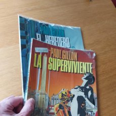 Fumetti: COMPLETA. 2 TOMOS. LA SUPERVIVIENTE / EL HEREDERO. PAUL GILLON. RÚSTICA. TOUTAIN. 1990.