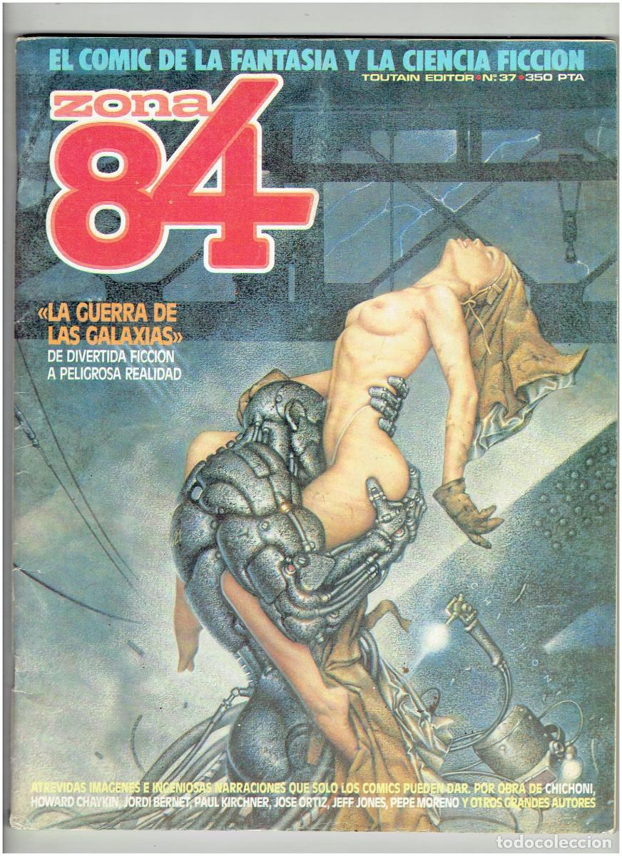 C&oacute;mics: * ZONA 84 * N&ordm; 37 * TOUTAIN EDITOR 1984/92 * IMPECABLE * - Foto 1