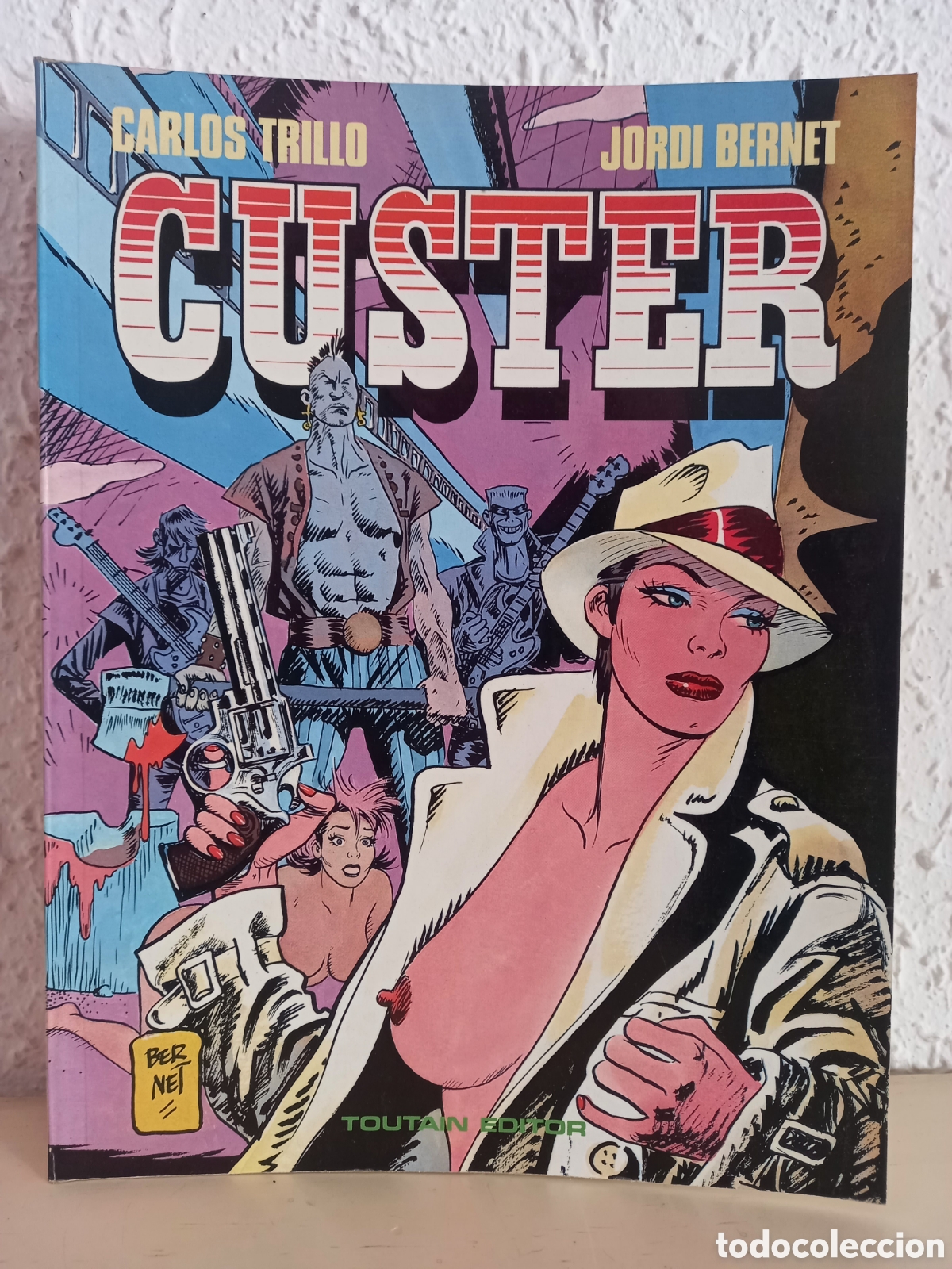 C&oacute;mics: CUSTER. Trillo-Bernet. Toutain - Foto 1