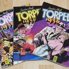 Cómics: TORPEDO 1936. TOMOS 1,2 Y 3. BERNET/ABULI/TOTH. TOUTAIN 1982