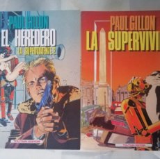 Cómics: LA SUPERVIVIENTE 1 Y 2 (COMPLETA) PAUL GUILLON - TOUTAIN EDITOR