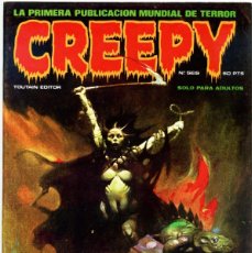 Cómics: CREEPY Nº 6 TERROR Y LO FANTASTICO TOUTAIN EDITOR 1979 AURALEÓN ORTIZ BLASCO BUENISIMO ESTADO