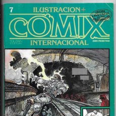 Cómics: ILUSTRACION + COMIX INTERNACIONAL Nº 7 TOUTAIN EDITOR EDICIÓN LIMITADA PARA COLECCIONISTAS 1981