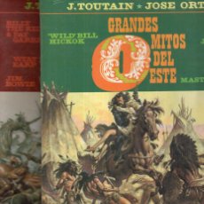 Cómics: GRANDES MITOS DEL OESTE COMPLETA 2 TOMOS (J. TOUTAIN / JOSE ORTIZ) TOUTAIN - ESTADO EXCELENTE