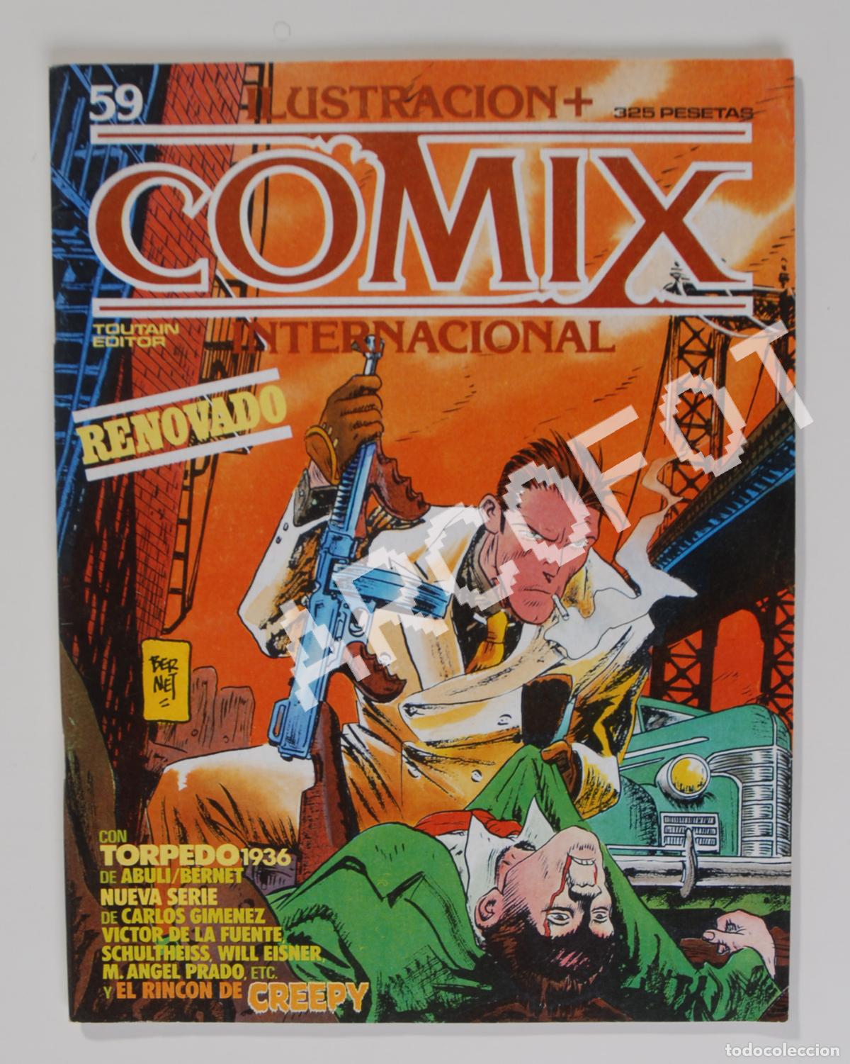 C&oacute;mics: COMIX INTERNACIONAL N&ordm; 59 - TOUTAIN EDITOR - Foto 1