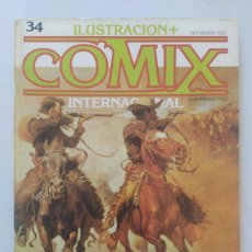 Cómics: ILUSTRACION + COMIX INTERNACIONAL Nº 34 - TOUTAIN EDITOR (Z1)