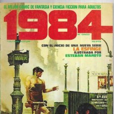 Cómics: 1984 COMIC DE LA FANTASIA Y CIENCIA FICCIÓN PARA ADULTOS.Nº 5 1º EDICIÓN