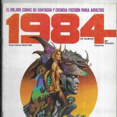 Cómics: 1984 COMIC DE LA FANTASIA Y CIENCIA FICCIÓN PARA ADULTOS.Nº 9 2ª EDICIÓN