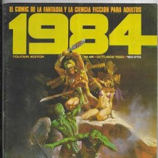 Cómics: 1984 COMIC DE LA FANTASIA Y CIENCIA FICCIÓN PARA ADULTOS.Nº 45 OCTUBRE 82