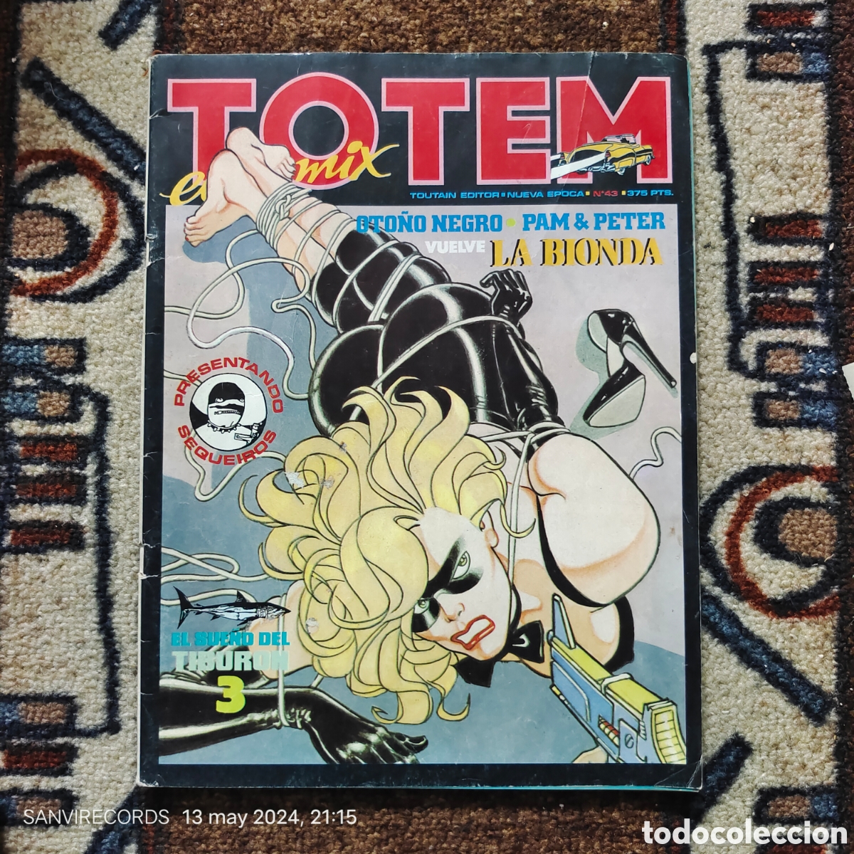 C&oacute;mics: TOTEM EL COMIX N&deg; 43 (TOUTAIN EDITOR) - Foto 1