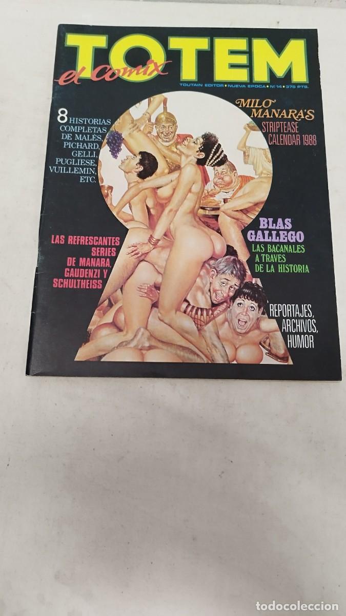C&oacute;mics: Antiguo c&oacute;mic TOTEM el c&oacute;mix N&deg;14 , Milo Manaras - Foto 1