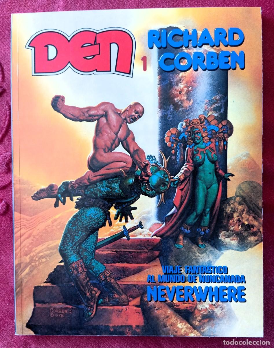 C&oacute;mics: DEN 1 NEVERWHERE - RICHARD CORBEN (TOUTAIN) - Foto 1