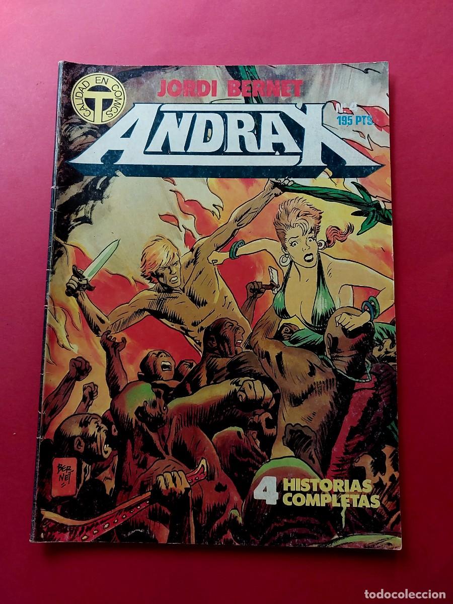 C&oacute;mics: Andrax N&ordm; 4 Toutain Editor 1988 -REF C8 - Foto 1