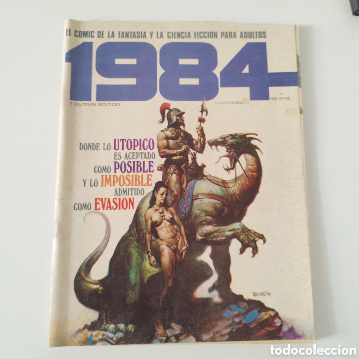Comics: 1984 / # 25 / TOUTAIN / CIENCIA FICCI&Oacute;N