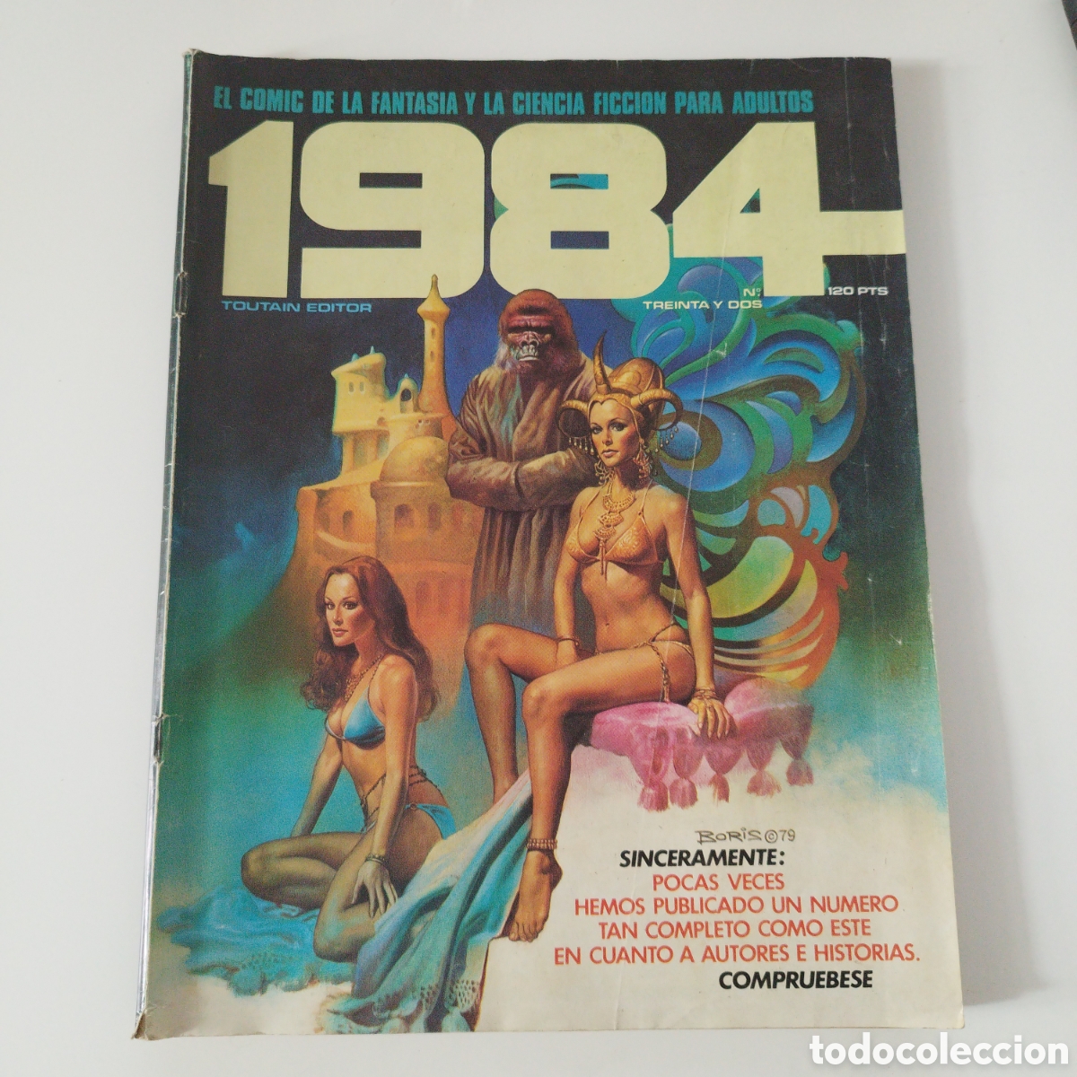 Comics: 1984 / # 32 / TOUTAIN / CIENCIA FICCION