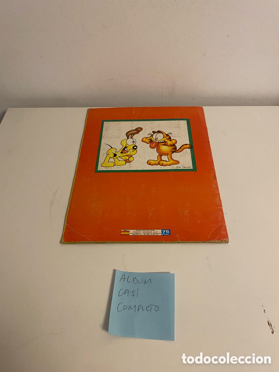 C&oacute;mics: &Aacute;lbum de cromos de Garfield - Foto 3