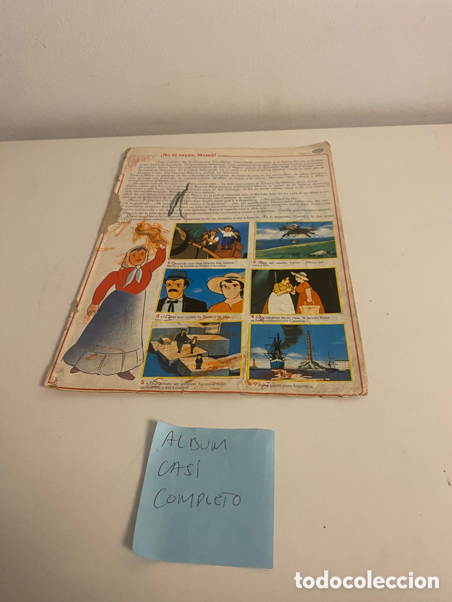 C&oacute;mics: &Aacute;lbum de cromos de Marco - Foto 1