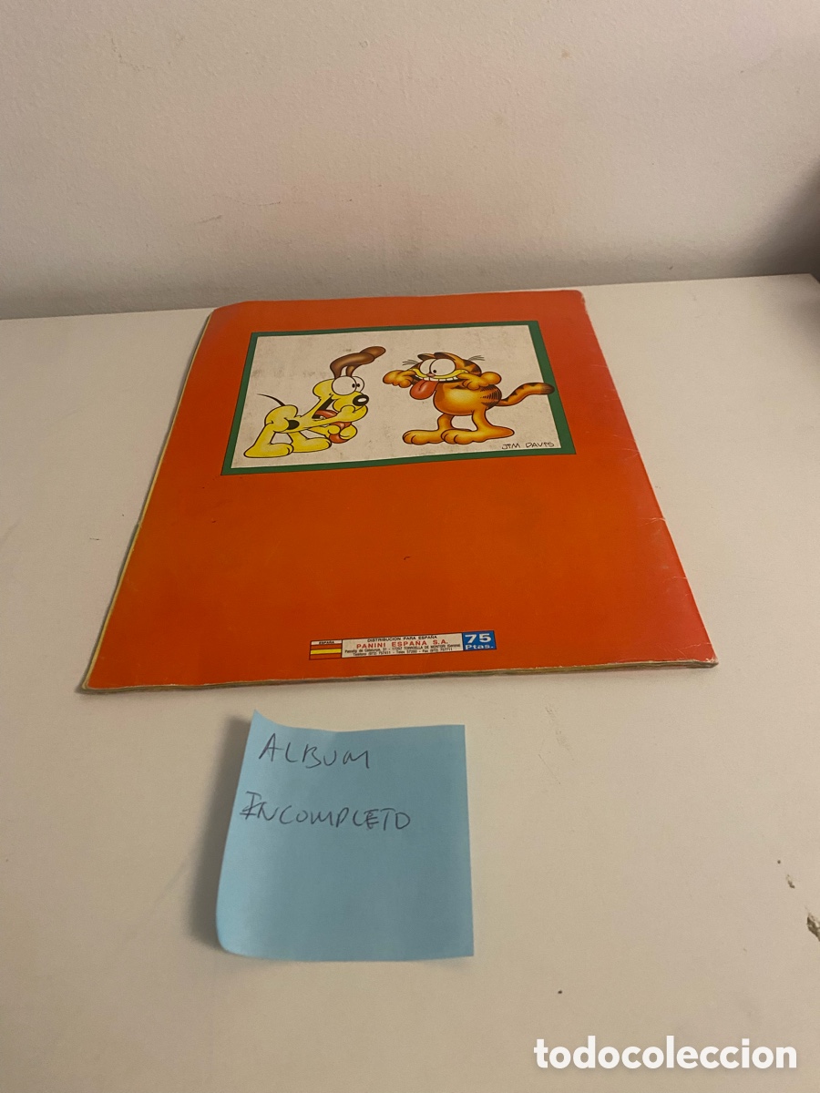 C&oacute;mics: &Aacute;lbum de cromos de Garfield - Foto 3