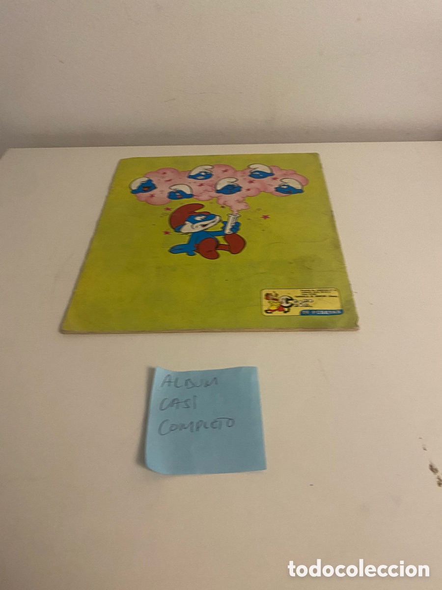 C&oacute;mics: &Aacute;lbum de cromos de Los Pitufos. Panini (1) - Foto 3