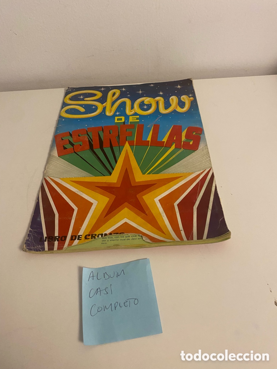 C&oacute;mics: &Aacute;lbum de cromos Show de estrellas (36) - Foto 1