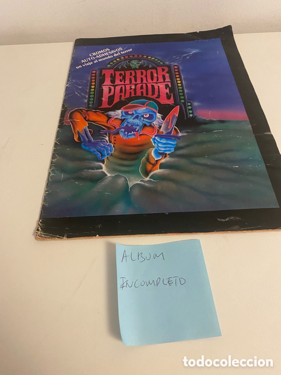 C&oacute;mics: &Aacute;lbum de cromos Terror Parade (43) - Foto 1