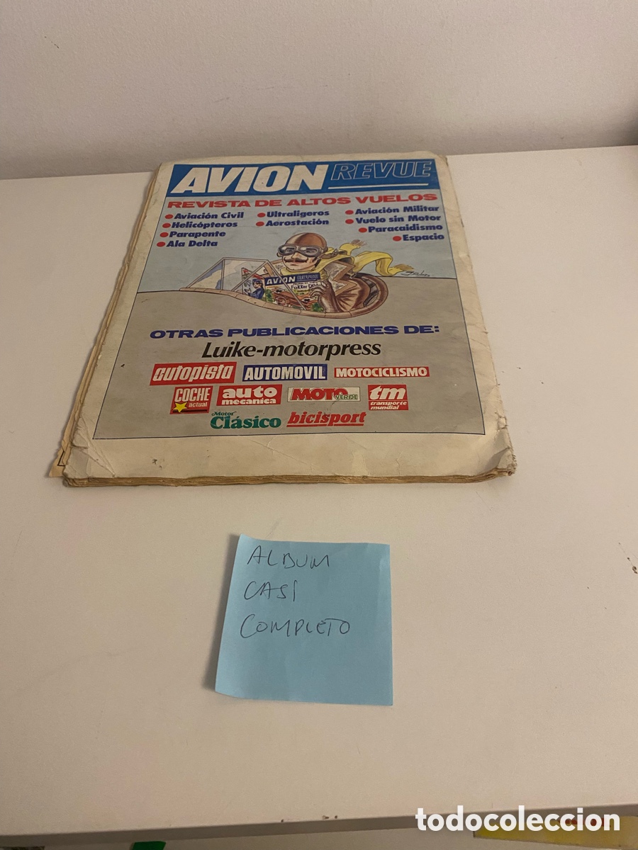 C&oacute;mics: &Aacute;lbum de cromos Aviones. Cusc&oacute; (46) - Foto 3
