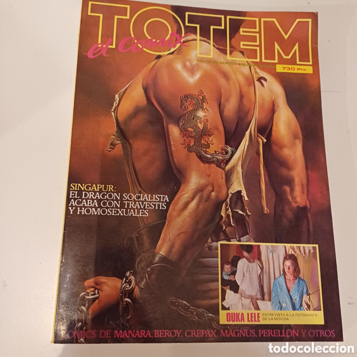 C&oacute;mics: Comic retapado TOTEM el comix N&deg; 1 n&uacute;meros 1 2 3 - Foto 1