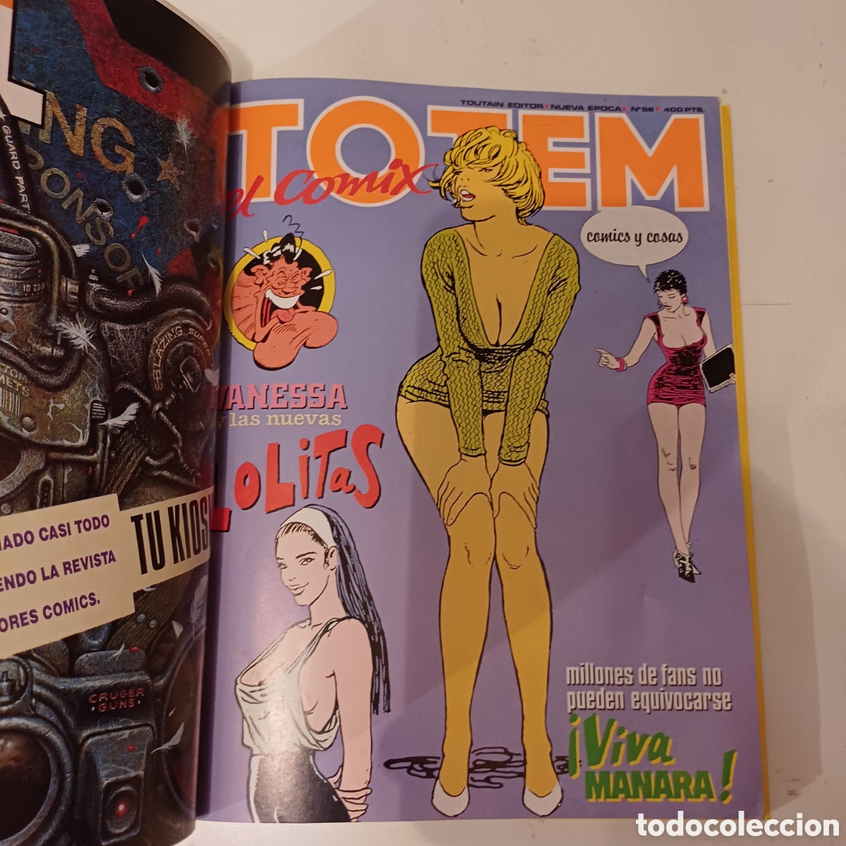 C&oacute;mics: Comic retapado TOTEM el comix n&uacute;meros 55 56 57 - Foto 6