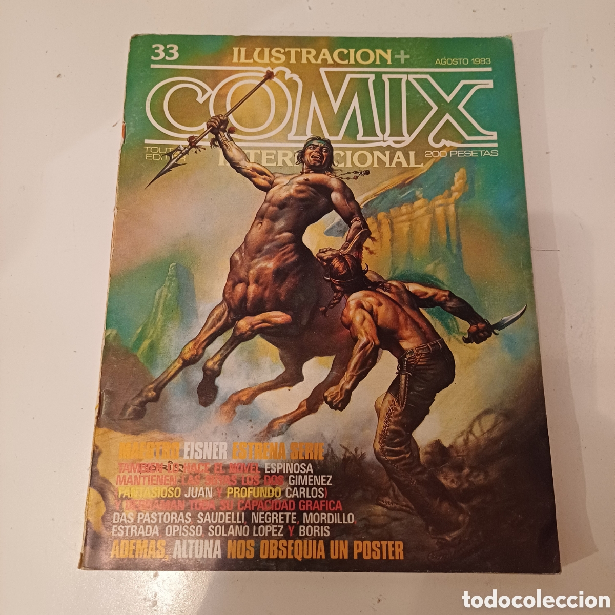 C&oacute;mics: Comic Comix Internacional N&deg; 33 Toutain 1983 - Foto 1