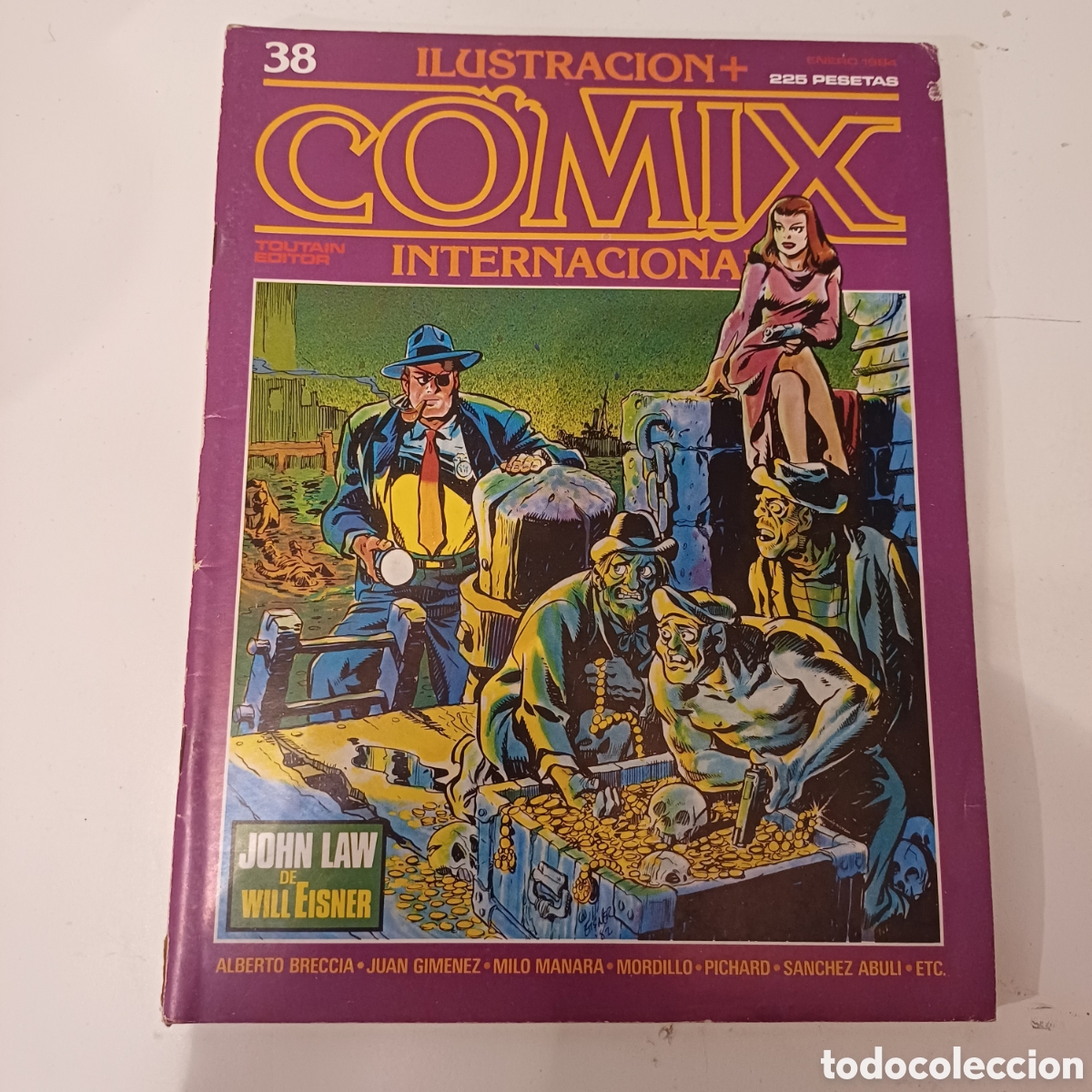 C&oacute;mics: Comic Comix Internacional N&deg; 38 Toutain 1984 - Foto 1