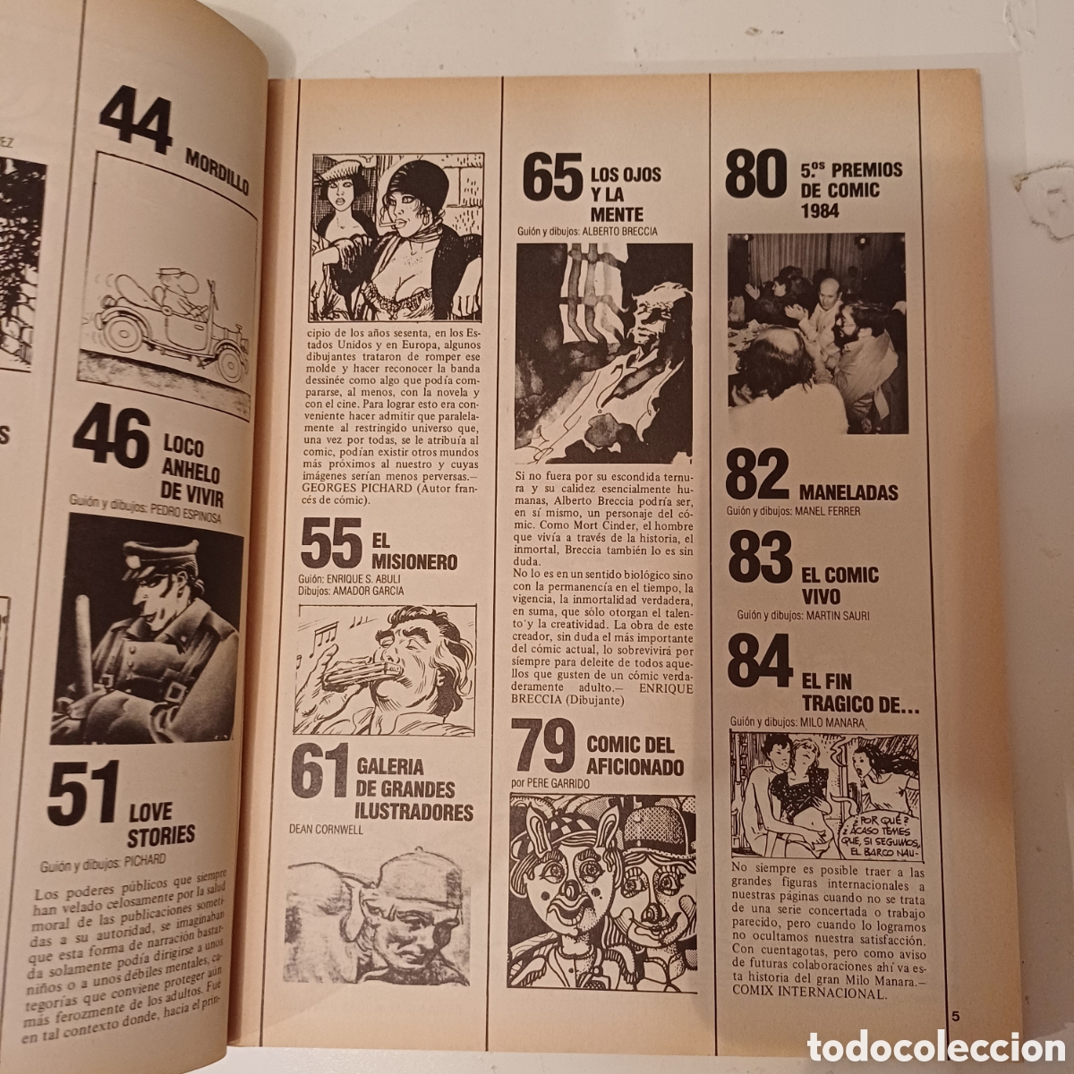 C&oacute;mics: Comic Comix Internacional N&deg; 38 Toutain 1984 - Foto 5