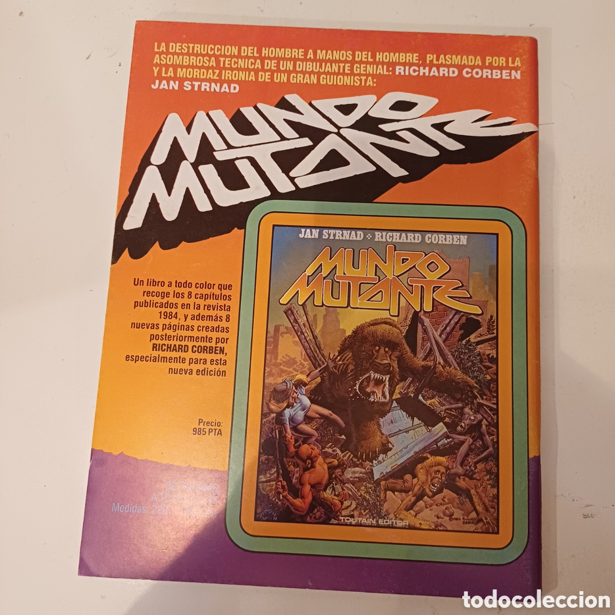 C&oacute;mics: Comic Comix Internacional N&deg; 26 Toutain 1983 - Foto 2