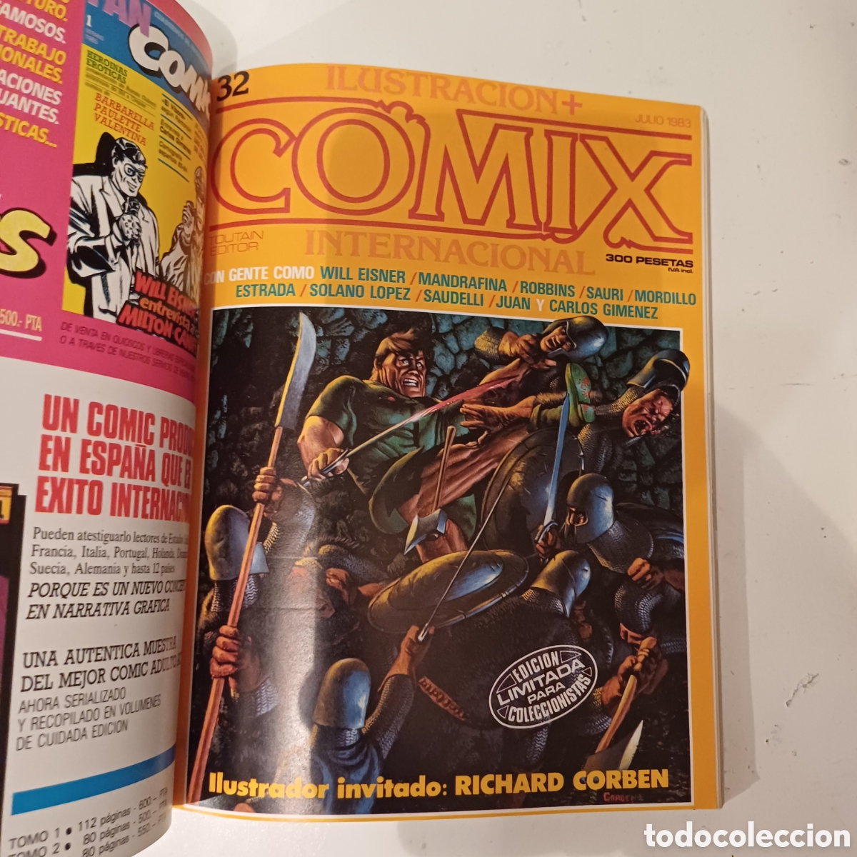 C&oacute;mics: Comic retapado COMIX INTERNACIONAL N&deg; 9 n&uacute;meros 30 31 32 - Foto 6