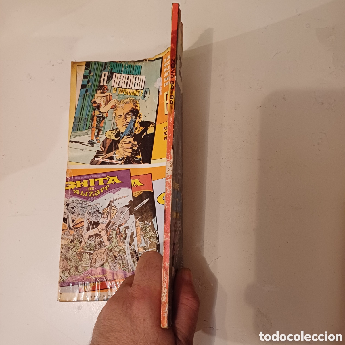 C&oacute;mics: Comic ZONA 84 N&deg; 84 Toutain con defectos - Foto 5