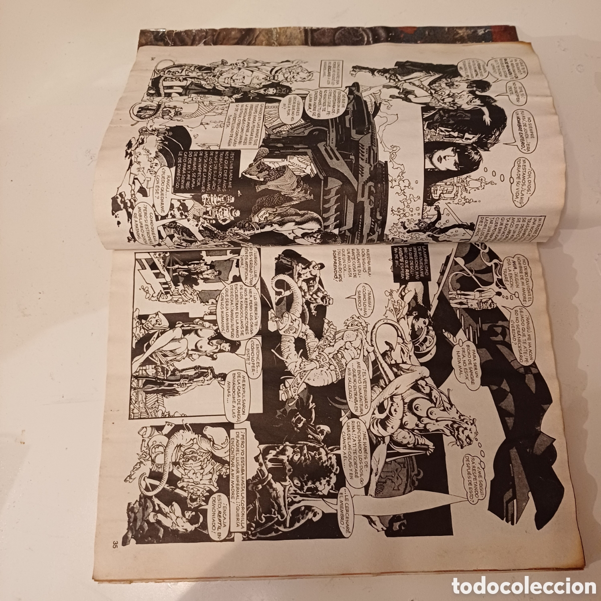 C&oacute;mics: Comic ZONA 84 N&deg; 84 Toutain con defectos - Foto 7