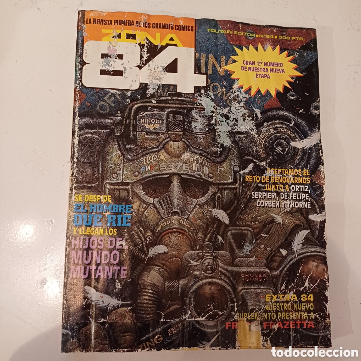 C&oacute;mics: Comic ZONA 84 N&deg; 84 Toutain con defectos - Foto 1