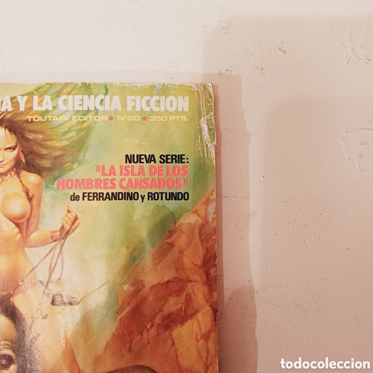 C&oacute;mics: Comic ZONA 84 N&deg; 60 Toutain con defecto - Foto 2