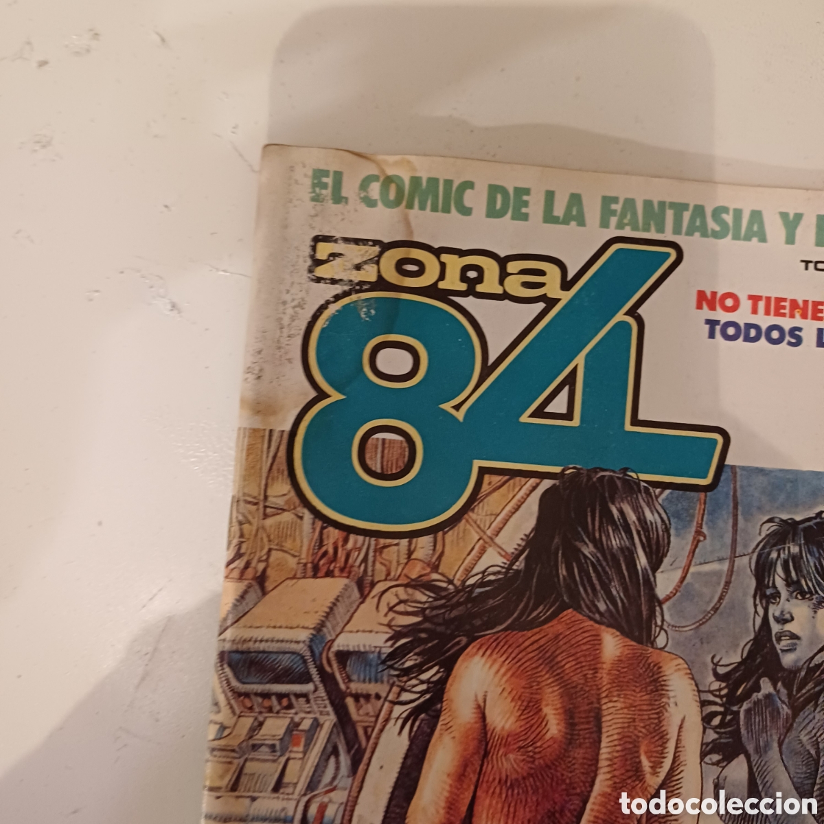 C&oacute;mics: Comic ZONA 84 N&deg; 78 Toutain con defectos - Foto 2