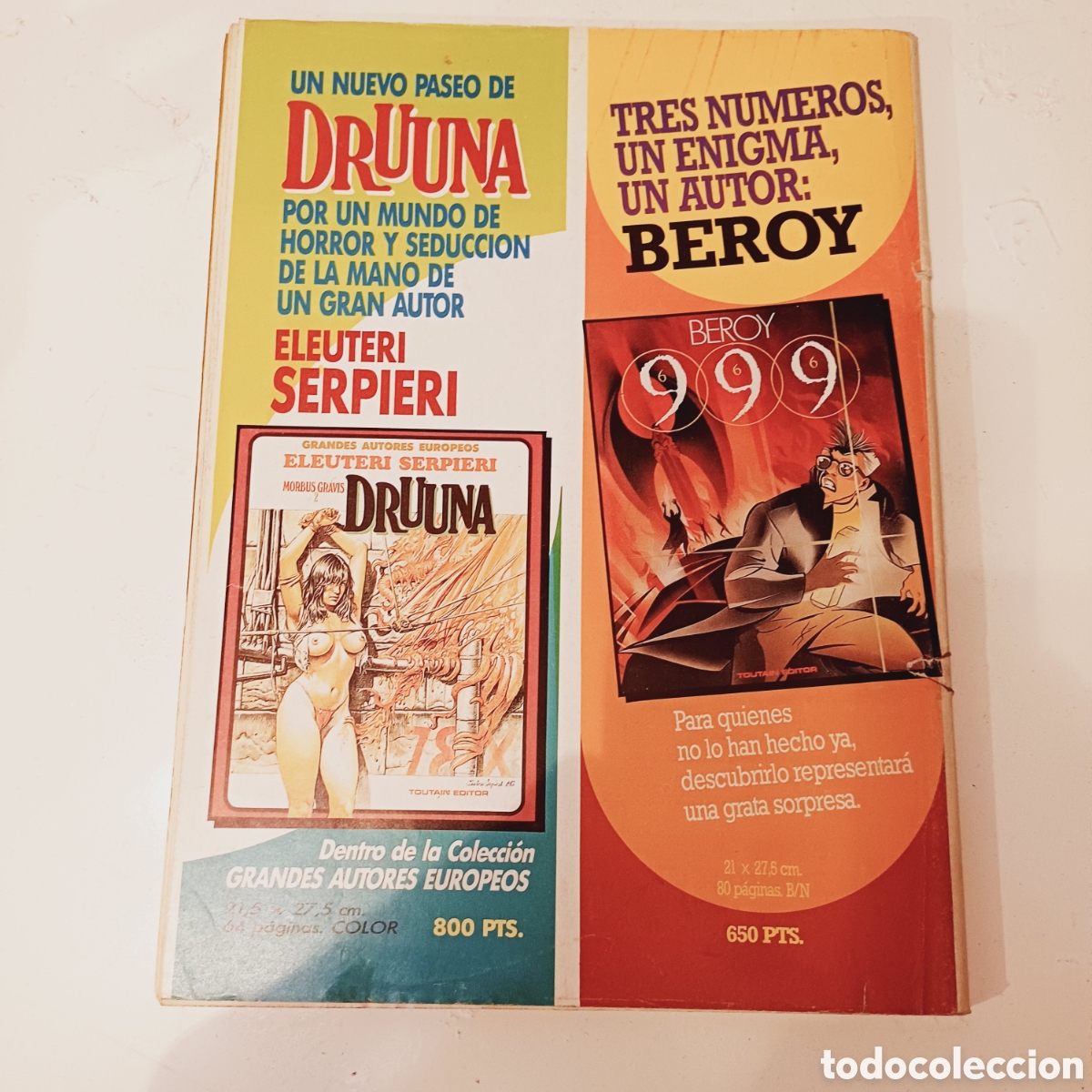 C&oacute;mics: Comic TOTEM el Comix Toutain N&deg; 19 - Foto 2