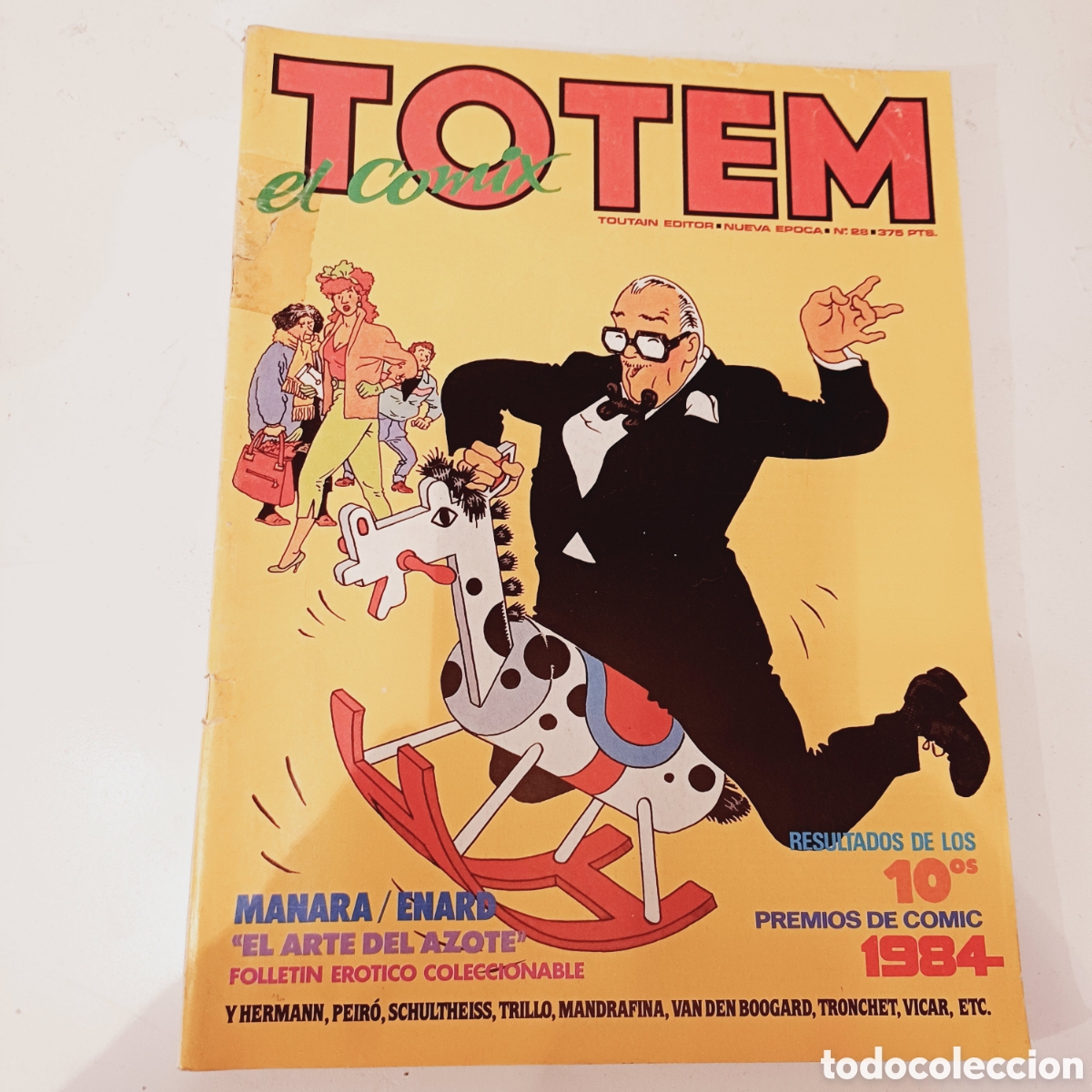 C&oacute;mics: Comic TOTEM el Comix Toutain N&deg; 28 premios comic 1984 - Foto 1