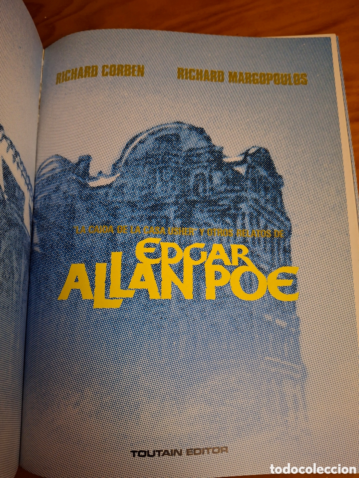 C&oacute;mics: Richard Corben - Caida Casa Usher - Obras Completas 4 - Toutain 1985 - Foto 3