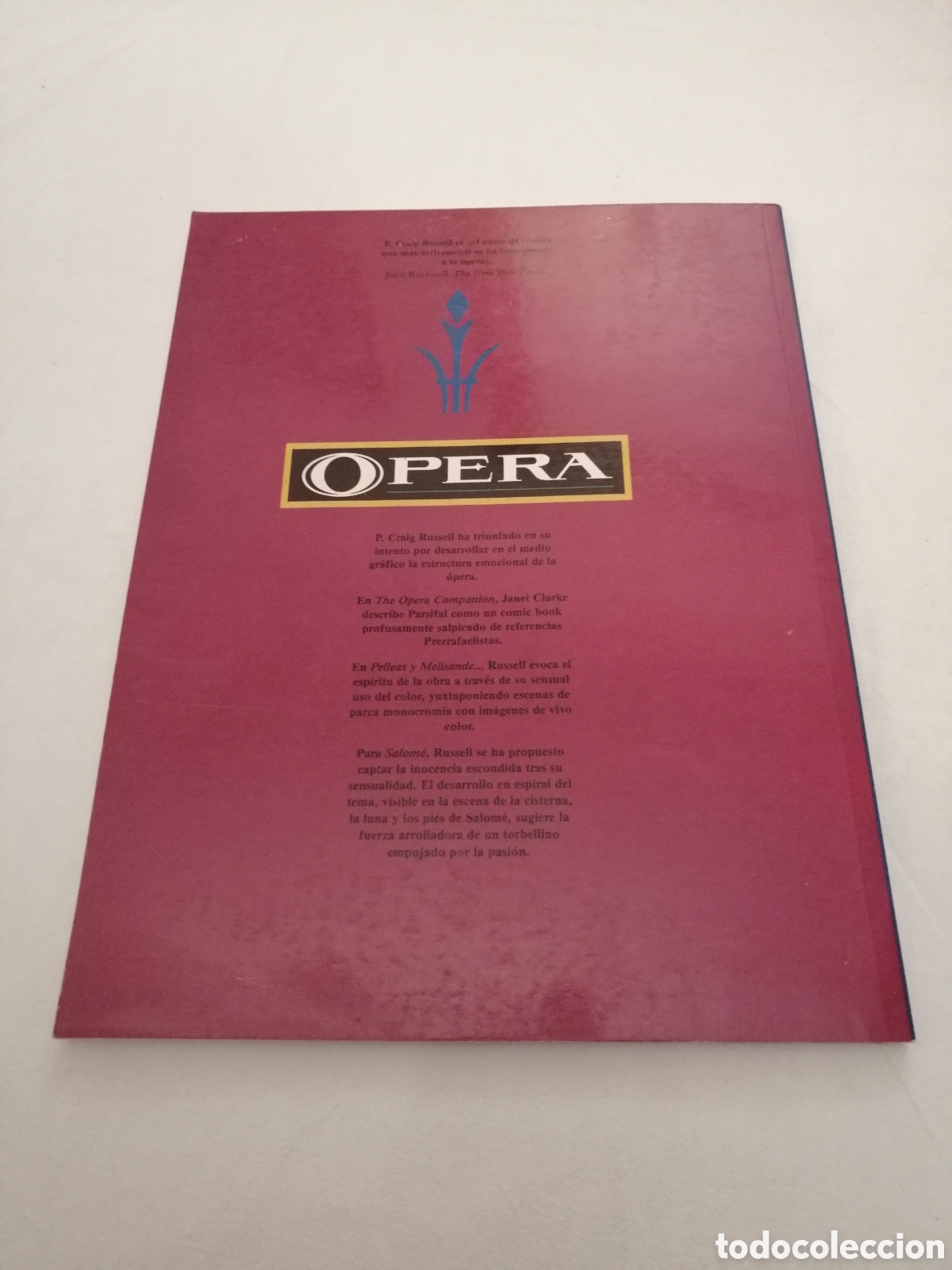 C&oacute;mics: C&oacute;mic libro tomo &oacute;pera P graig Russell toutain editor 1990 - Foto 2
