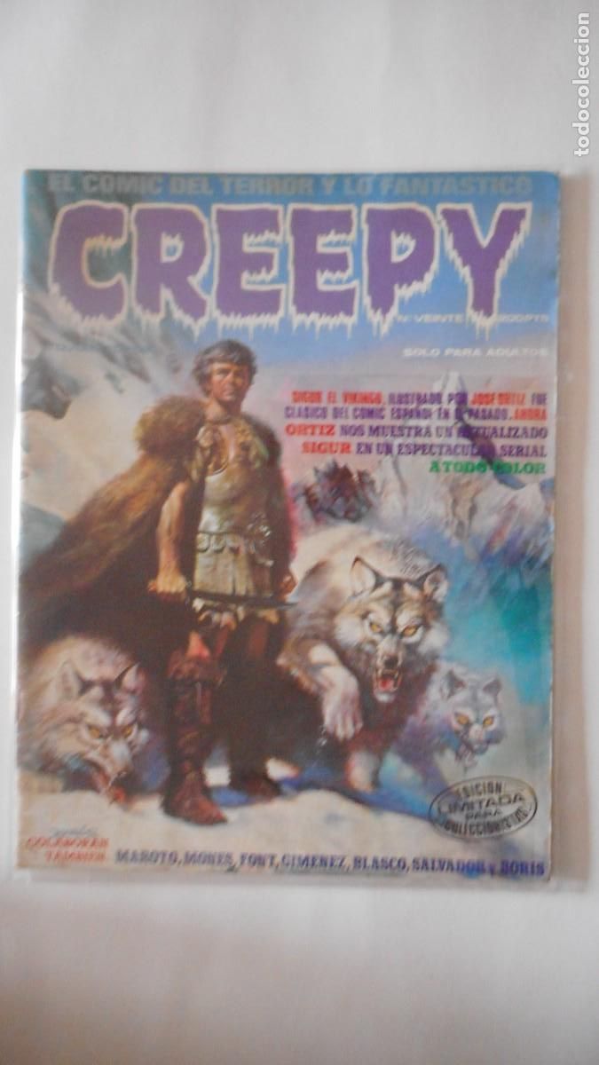 C&oacute;mics: CREEPY N&ordm; 20 . TERROR / C-23 - Foto 1