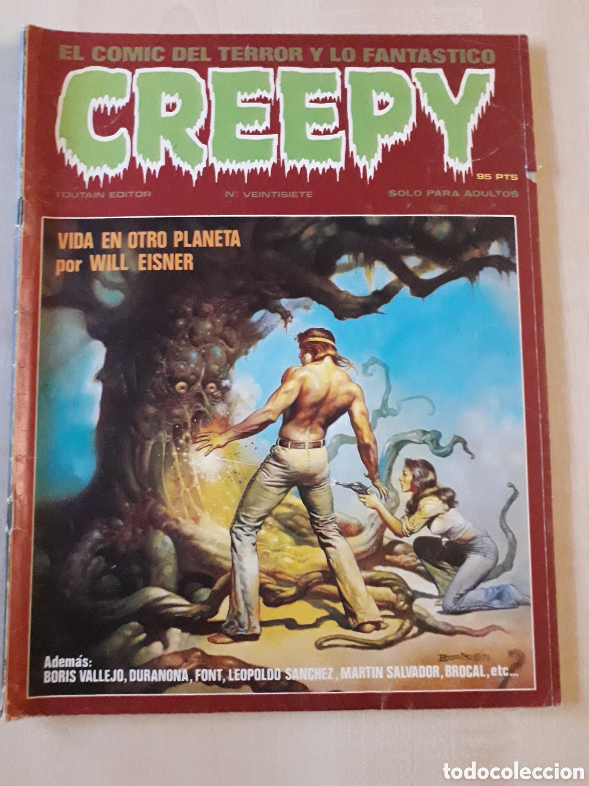 C&oacute;mics: CREEPY N&Uacute;MERO 27. EDICIONES TOUTAIN - Foto 1