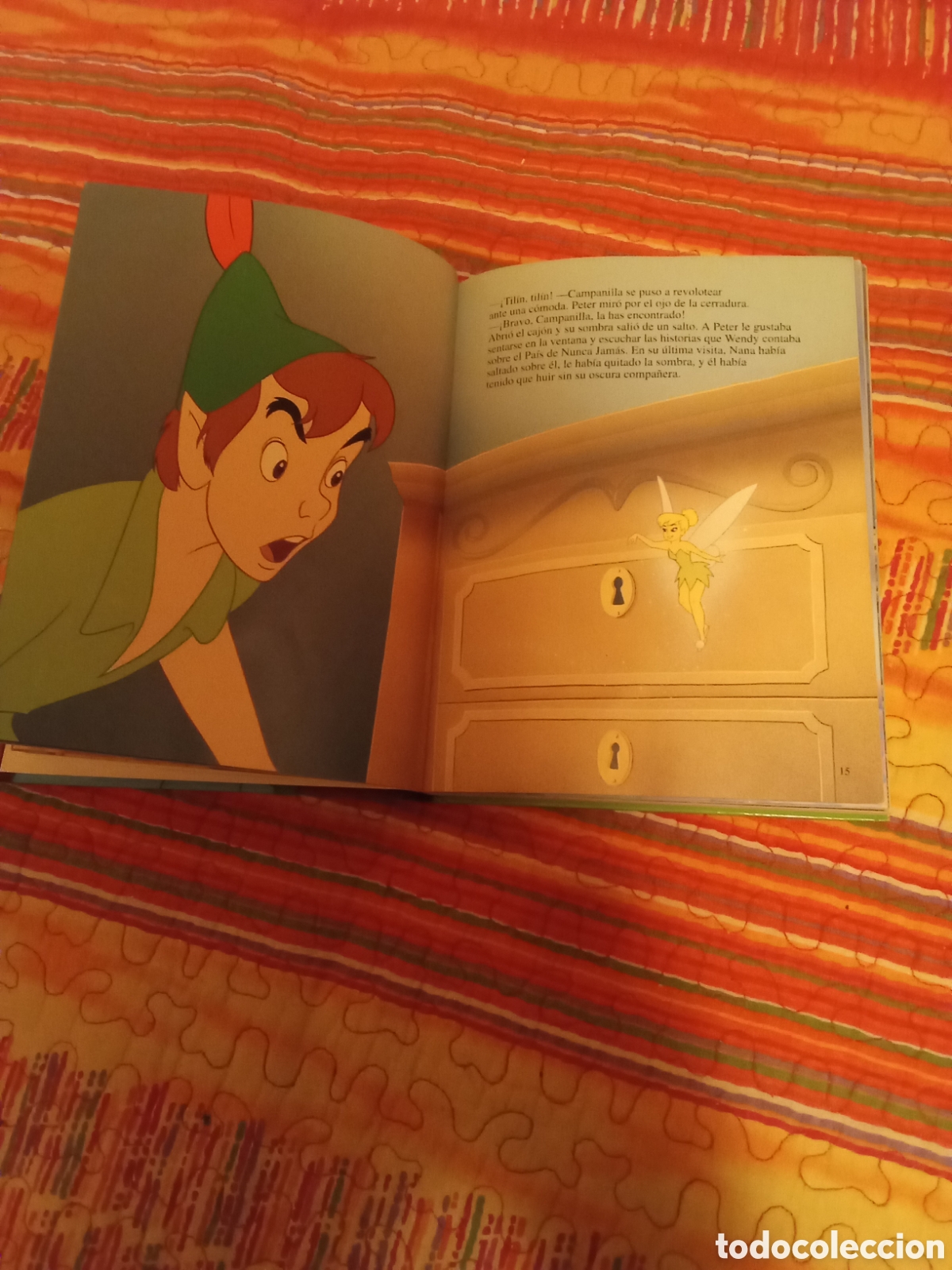 C&oacute;mics: LIBRO TEBEO DE PETER PAN DE DISNEY - Foto 2
