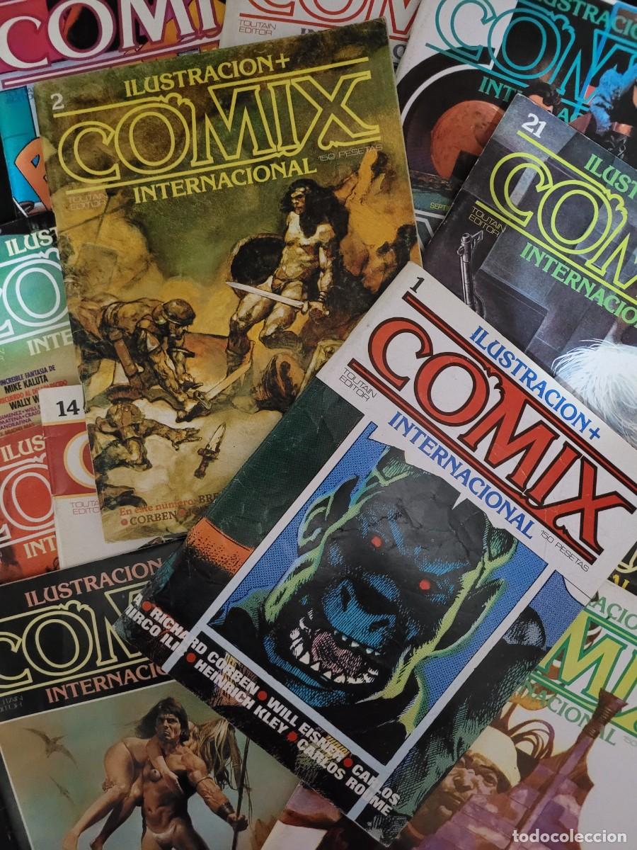 C&oacute;mics: LOTE COMICS ILUSTRACI&Oacute;N + COMIX INTERNACIONAL - Foto 1