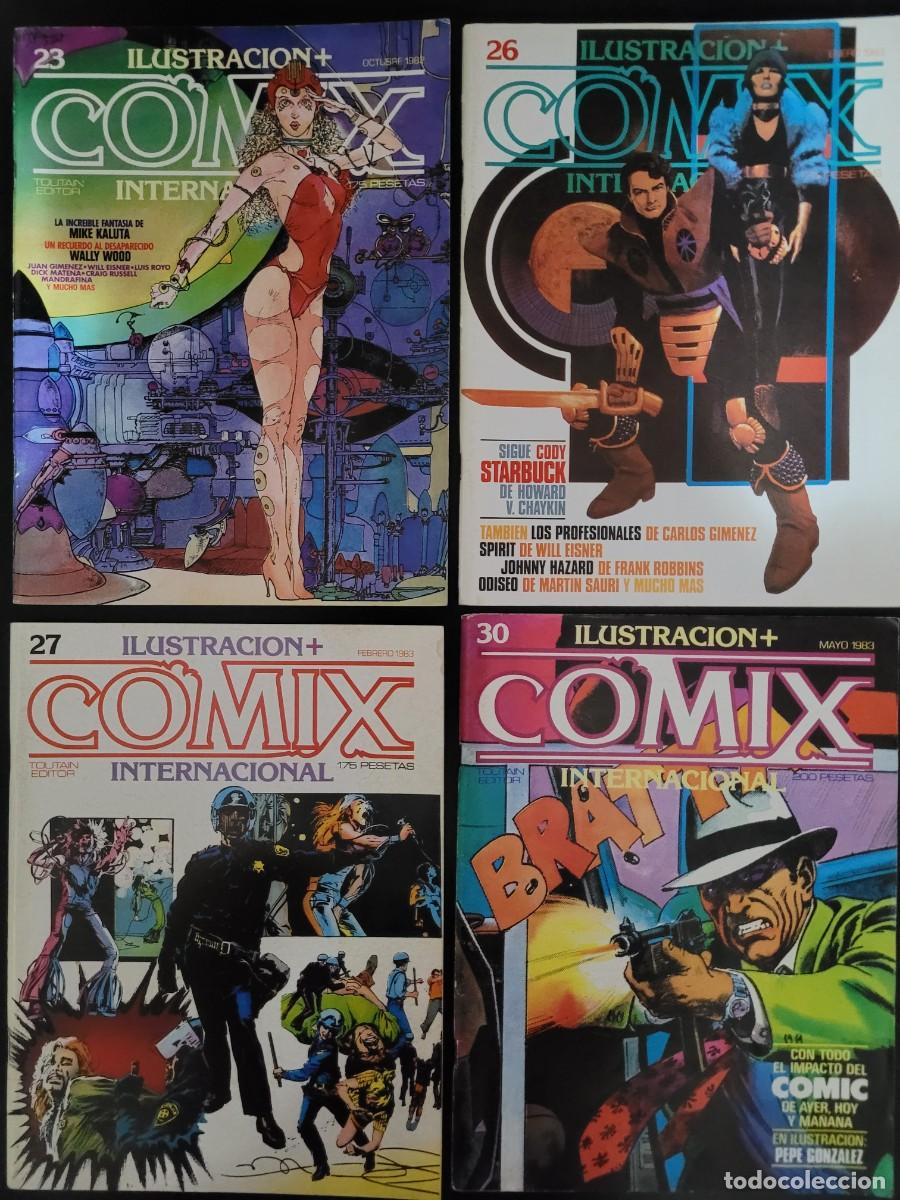 C&oacute;mics: LOTE COMICS ILUSTRACI&Oacute;N + COMIX INTERNACIONAL - Foto 5