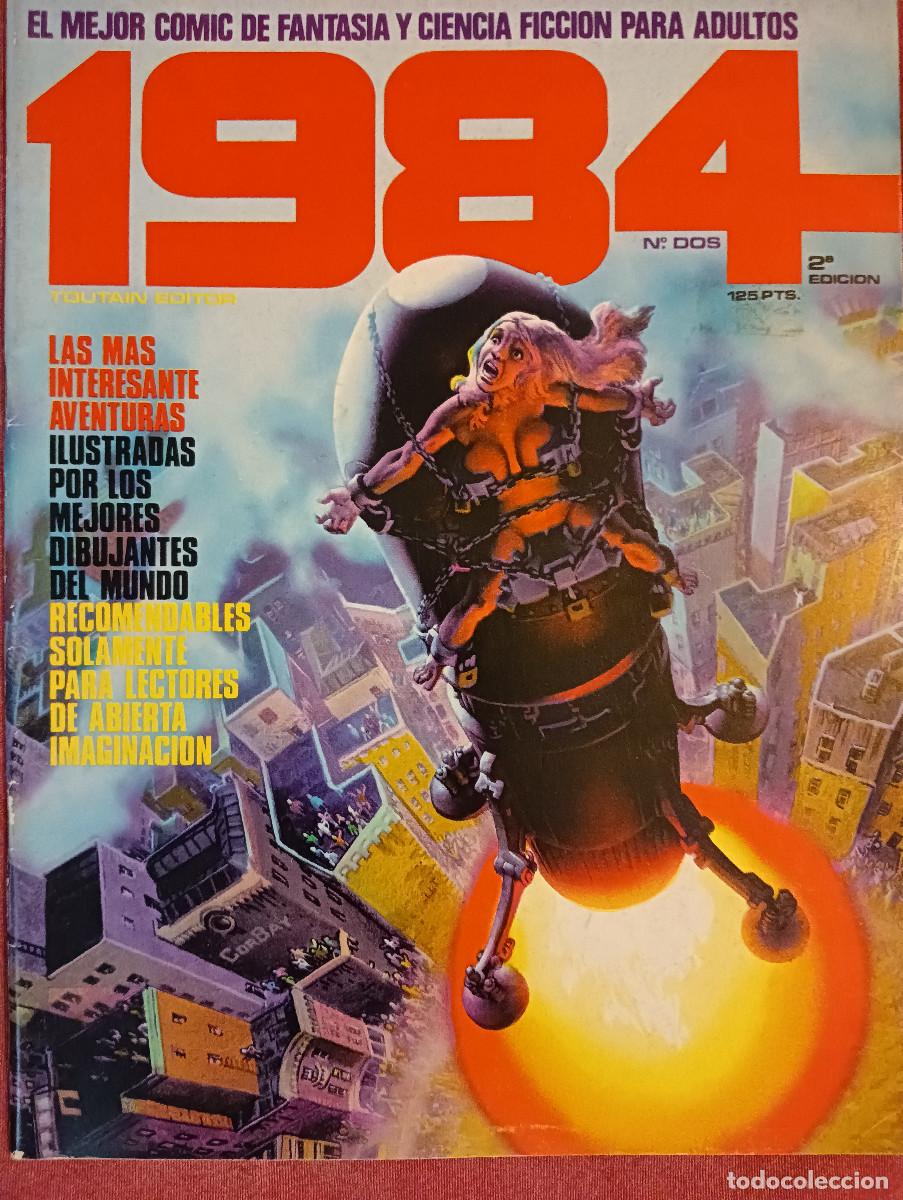 C&oacute;mics: 1984 N&ordm; 2 Toutain. Como Nueva - Foto 1